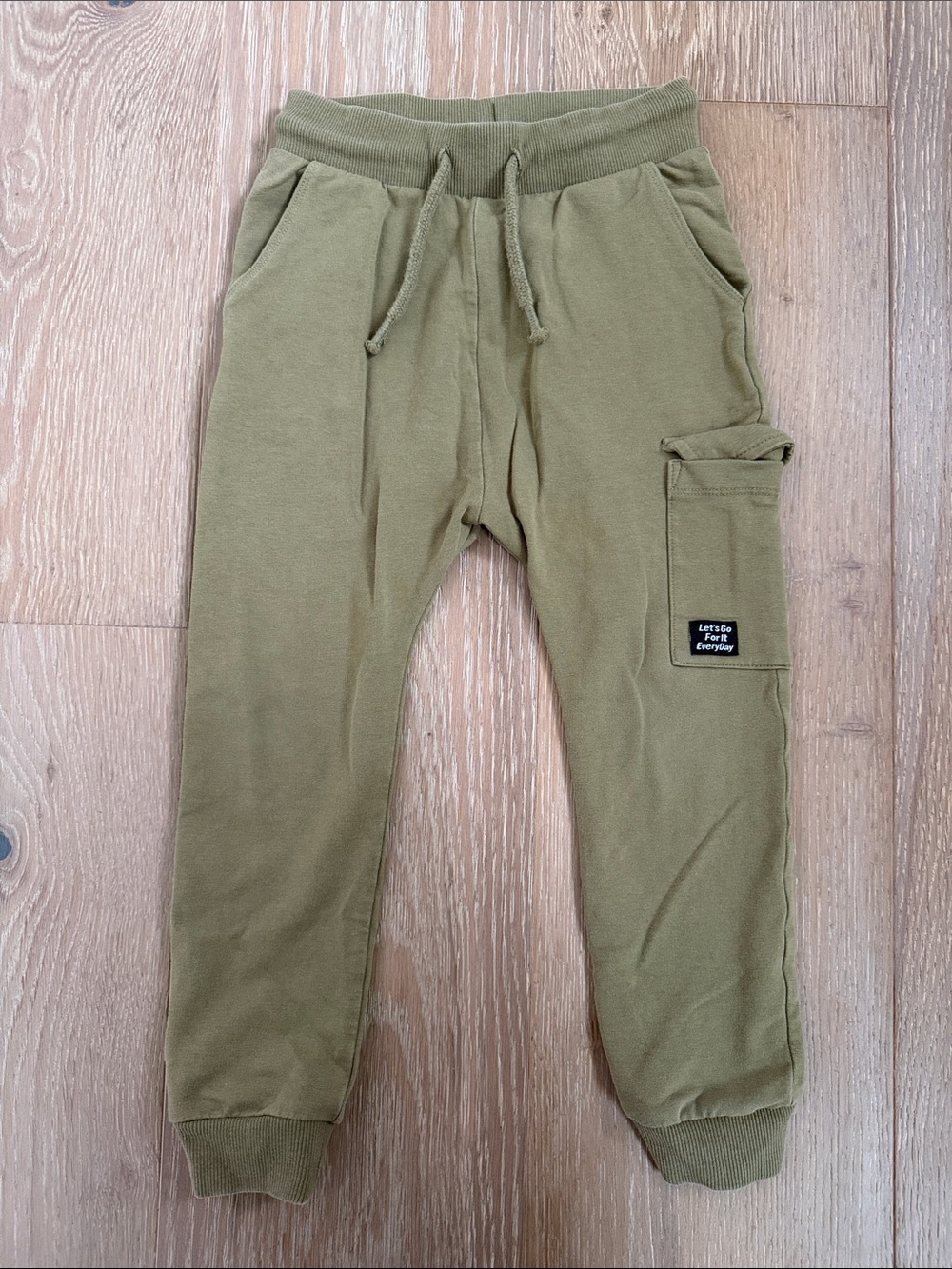 Next Kids Olive Green Cargo Jogger Pants